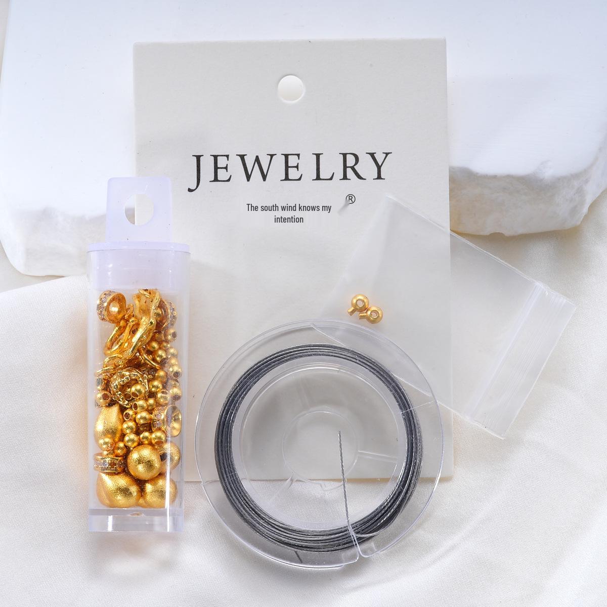 

Handmade Luxurious Peach Fox Mask Bracelet with Ancient Sand Gold Finish