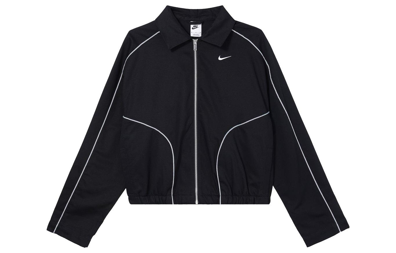 Nike Sportswear Women s Woven Jacket Black FN1941-010 XL