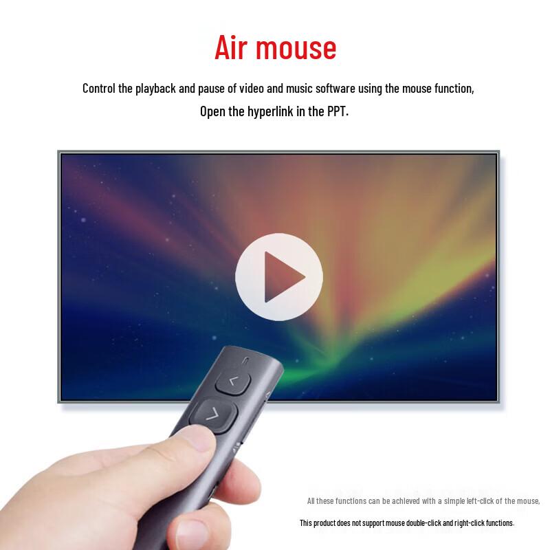 Nuowei N95 Digitální laserový prezentér Spotlight