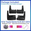 Für Toyota Sienna XL30 2011 2012 2013 2014 2015 2016 2017 2018 Schmutzfänger Kotflügel Spritzschutz Schmutzfänger Kotflügel 4 Stück