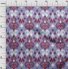 oneOone Cotton Flex Fabric Paisley Ikat Print Fabric BTY 40 Inch Wide
