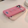3D Tomato Button Case for iPhone 16, Suitable for 15 Pro Max, Apple Phone Case, 14 Silicone, 13 Soft Case, 17