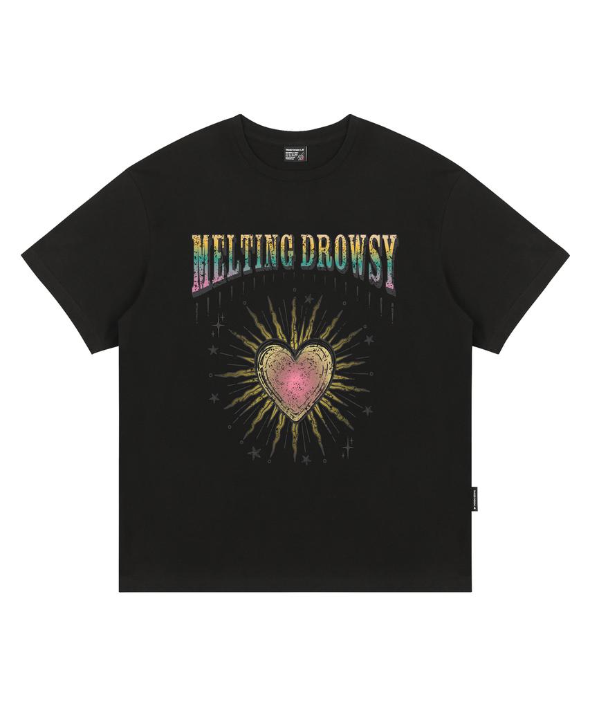 Deulousi Dw Sun Heart Short Sleeve T-Shirt 4 Colors (Type A)
