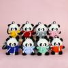Premium Scented Panda Pendant Backpack: Dressed-Up Panda Doll In Various Styles