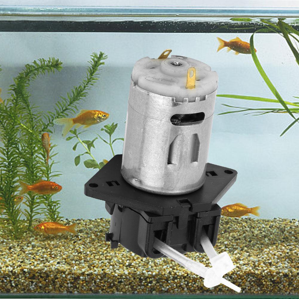 12V 1x3 Dosierpumpe DIY Peristaltischer Schlauchkopf Für Aquarium Labor Chemische Analyse