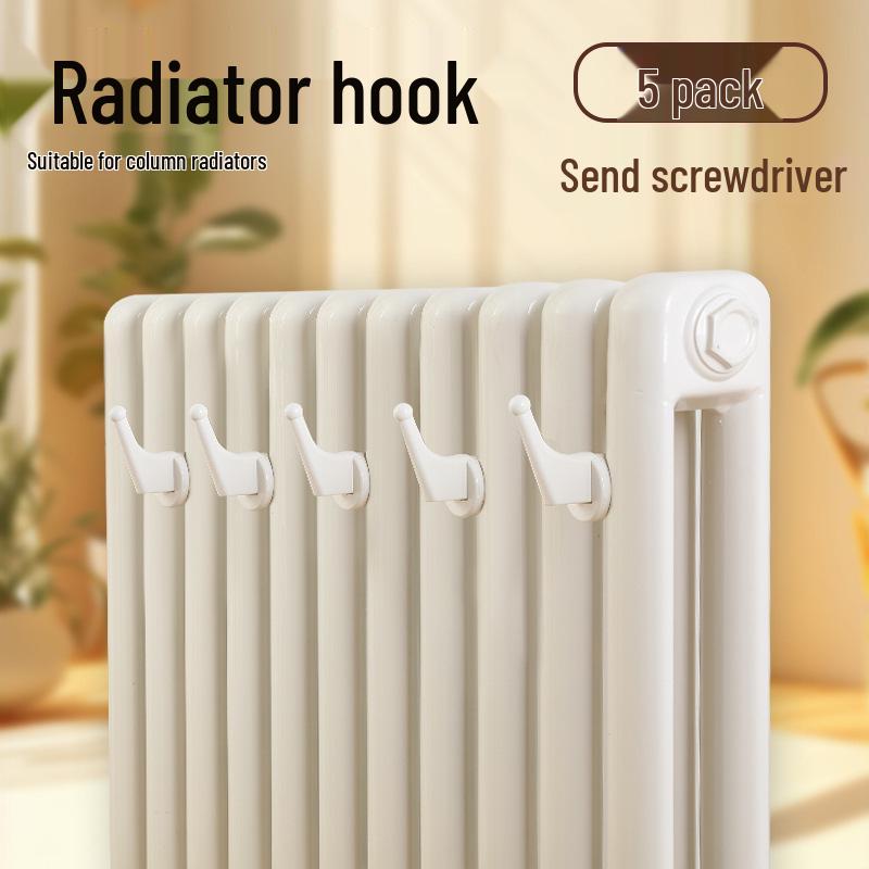 

Shouli Многофункциональный термостойкий нескользящий крючок для сушки на радиаторе - Легкая установка, не требует сверления