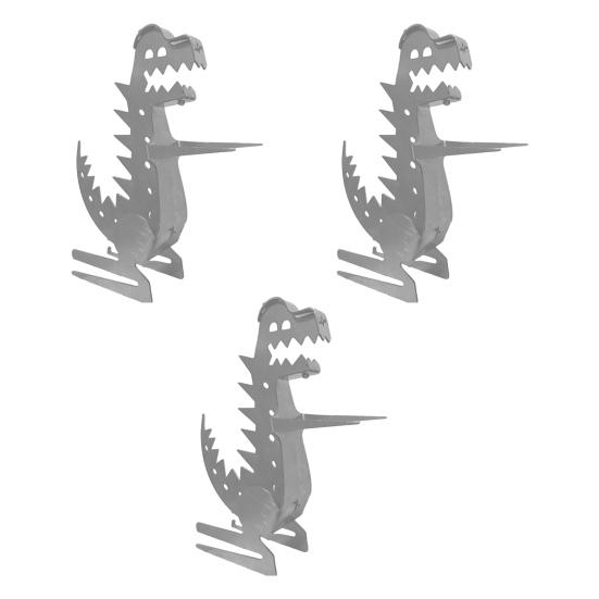 Dinosaur Hot Dog Rack Funny Dinosaur Shape Grill Sausage Rack BBQ Cooking Tools for Outdoor Picnic Camping Parties