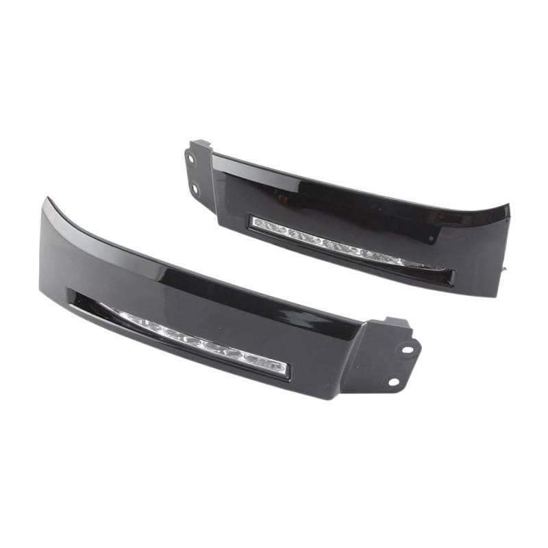 Compatible LED Daytime Running Lights for 07-13 Toyota Tundra/Sequoia Front Bumper