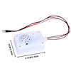 Halloween Sound Sensor Scream Speaker Horror Screaming Tricky Voice-activated Props Scary Sound Sensor Tools With Led Light
