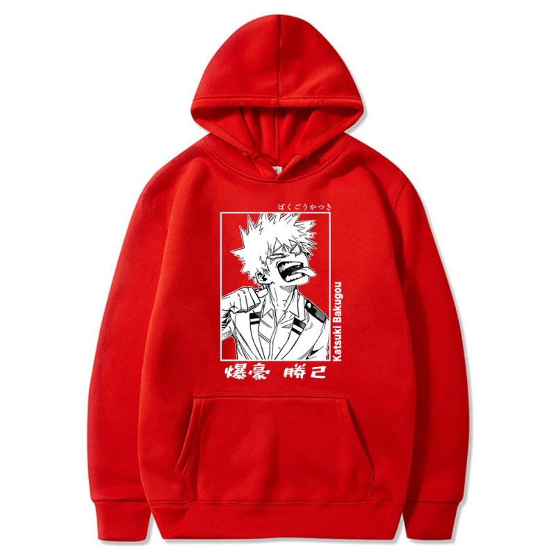 My Hero Academia Kaminari Denki Japanese Anime Hoodie Sweatshirt for Women Men