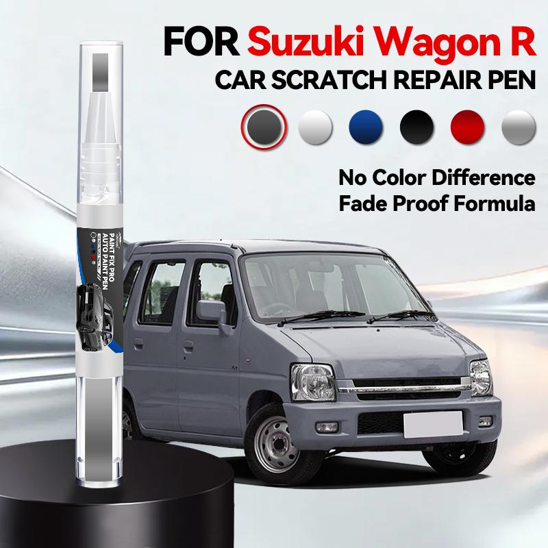 

OPRTAMG Hot Purpose Vehicle For Suzuki Wagon R Car Paint Repair Pen Touch Up Scratch Remover DIY Auto Accessories Blue 048 Red B