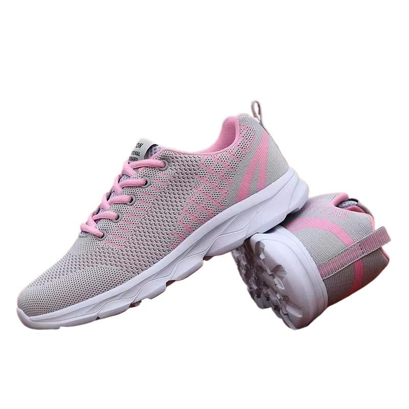 Trendy Women'S Athletic Running Shoes Breathable Mesh Lightweight Sports Sneakers Casual Fashion Walking Shoes Pick