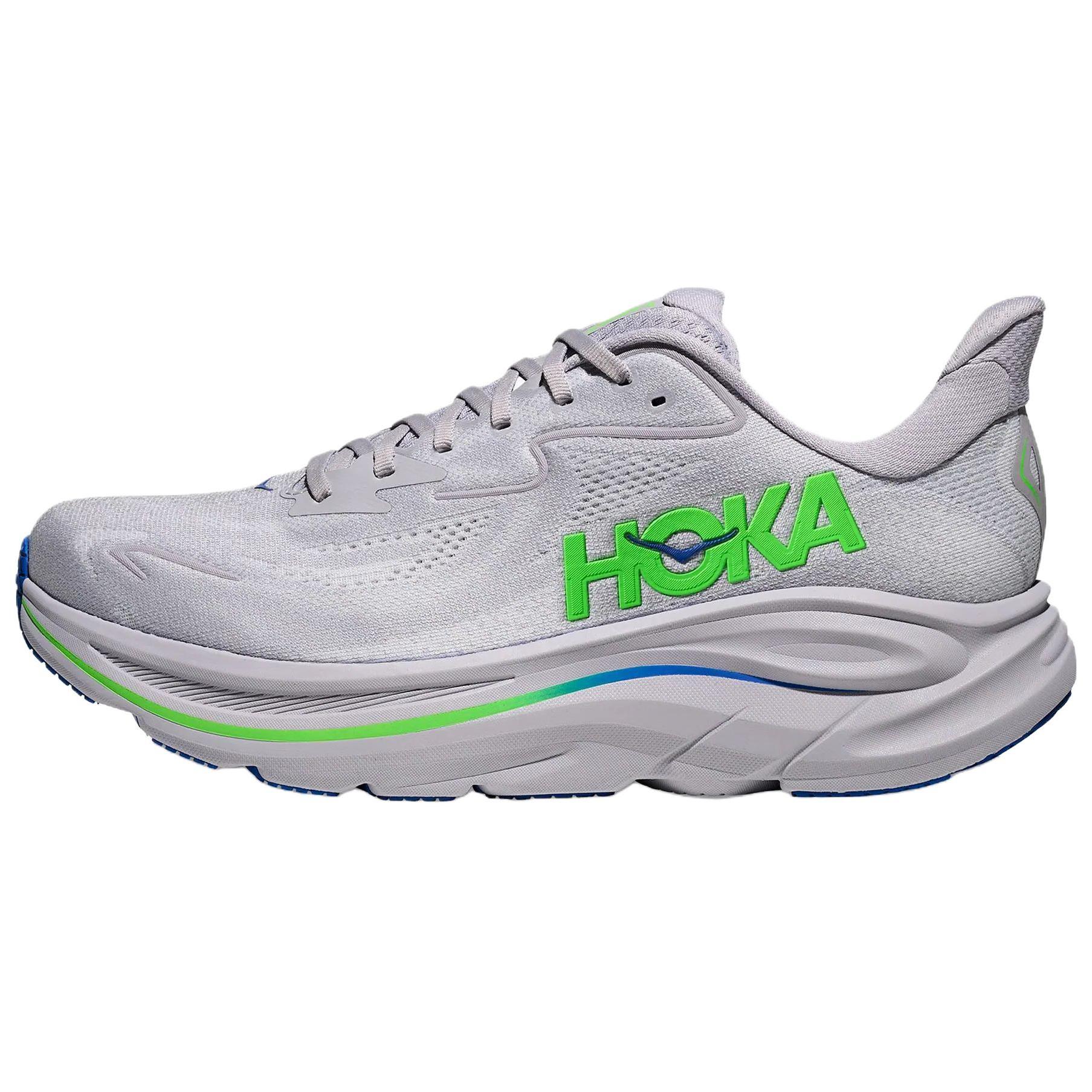 

Hoka One One Clifton 10 Comfortable Versatile Breathable Supportive Casual Running Shoes Men sneakers Gray 1162032-AYNN 43⅓