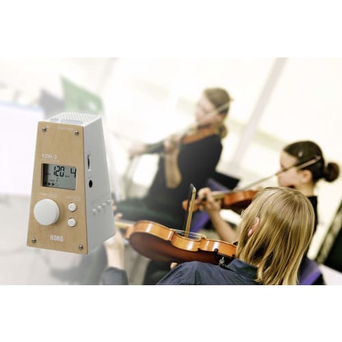KORG Metronome KDM-3-WDWH Wooden White