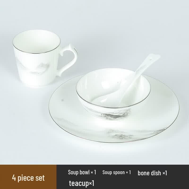 Heiyunchuan Handmade Chinese Ceramic Dining Set