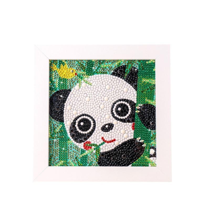 New Cartoon Diamond Painting 5D Diamond Handmade Diy Handmade Full Diamond With Frame Decorative Diamond Painting Wooden Photo Frame