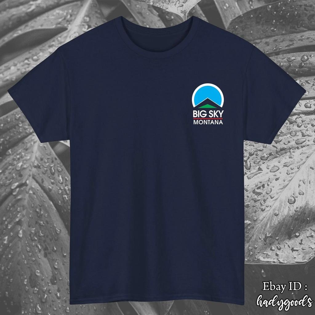 T-shirt da uomo e da donna Big Sky Montana