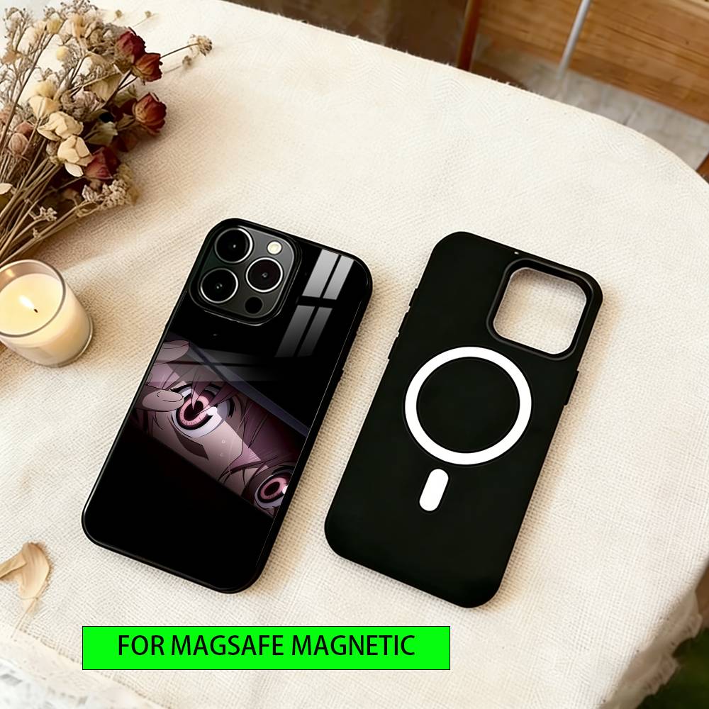Future Diary Gasai Yuno Phone Case For iPhone17,16,15,14,13,12,11 Plus,Pro Magnetic For Magsafe Wireless Charging