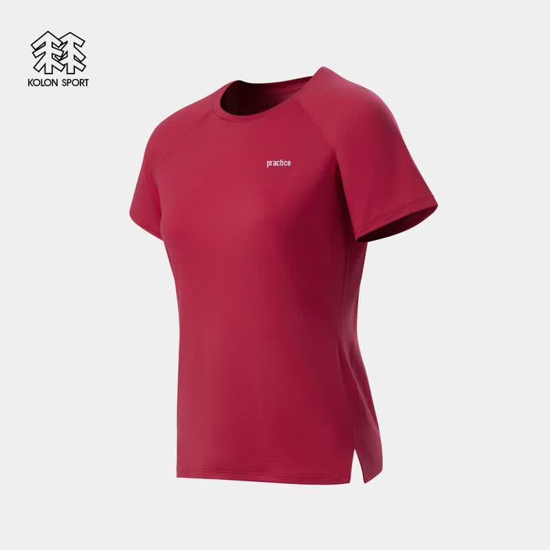 KOLON SPORT Women's Wool Moisture-Wicking Short Sleeve T-Shirt