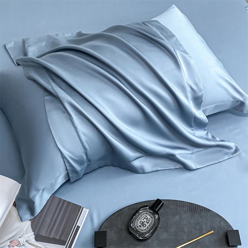 Nové bavlněné prostěradlo s hustotou 100 vláken, jednobarevné, s vysokým počtem vláken, husté, celobavlněné, lehce luxusní prostěradlo, studentská kolej, jednolůžkové, dvoulůžkové, sada