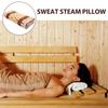 OATIPHO Steam Room Pillow, Bamboo, Breathable, Neck Rest, Anti-Sweat Pillow, Hollow Design, Bed Pillow for Seniors