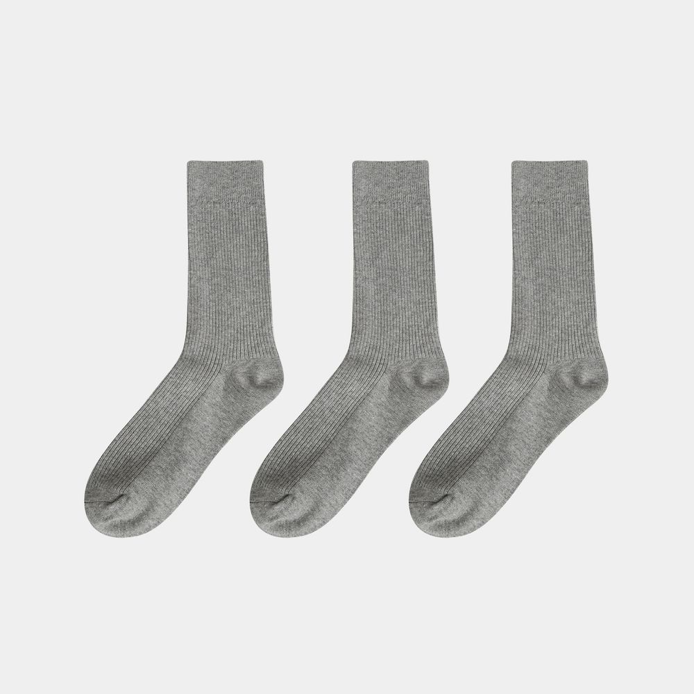 [Standard] Unisex 3-Pack Golji Crew Socks (Lightweight) HPAO3DA18U