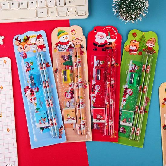 

Рождественский набор из 6 предметов: Школьные канцелярские подарки для детей