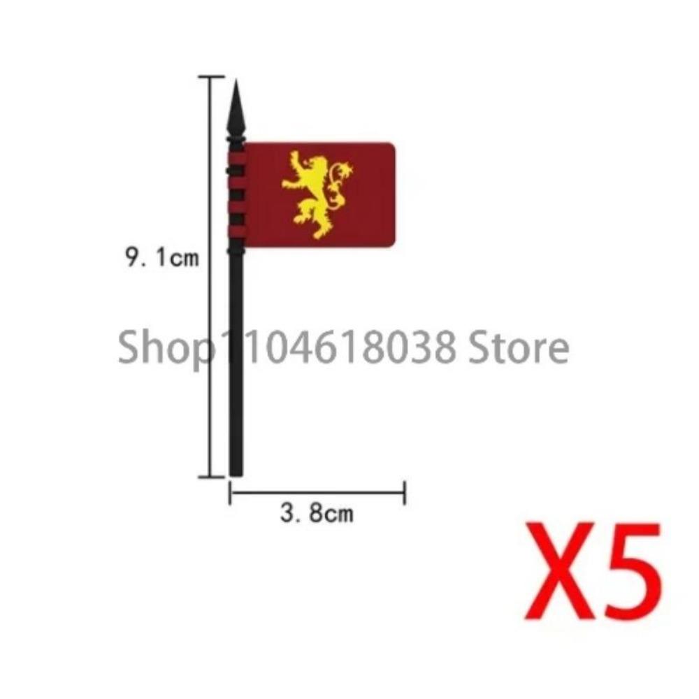 Zielony Smok Rycerze Kruk Tarcza Figurki Akcji MOC Średniowieczni Starożytni Rycerze Scena Klocki Kreatywne Zabawki dla Dzieci