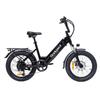 Bodywel F20 Folding Electric Snowmobile 500W Motor 48V13.5Ah Battery City E-Bike 20 Inch Anti-Skid Wide Tire Outdoor Riding Electric Bicycle