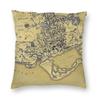 The Realm Of Downtown Toronto Square Pillowcase Polyester Linen Velvet Pattern Zip Decor Pillow Case Home Cushion Cover 45X45