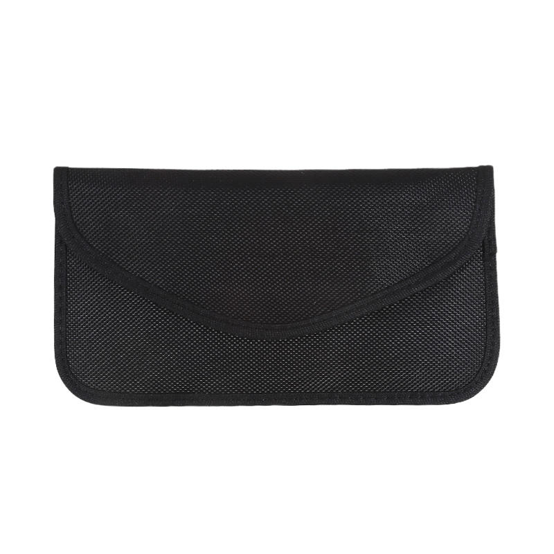 Faraday Bag Car Keys Signal Blocker Remote Control Shielding Protector Key Case Solid Color Portable Safe Lock Keys Pouch