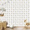 Owls and stars wallpaper for living room and bedroom 50x1000