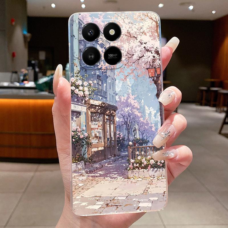 For Honor X7D Honor 400 Smart 4G 5G Luxury Dragon Cute Cool Boys Girls Soft silicone Phone Case Back Cover Transparent TPU Shell