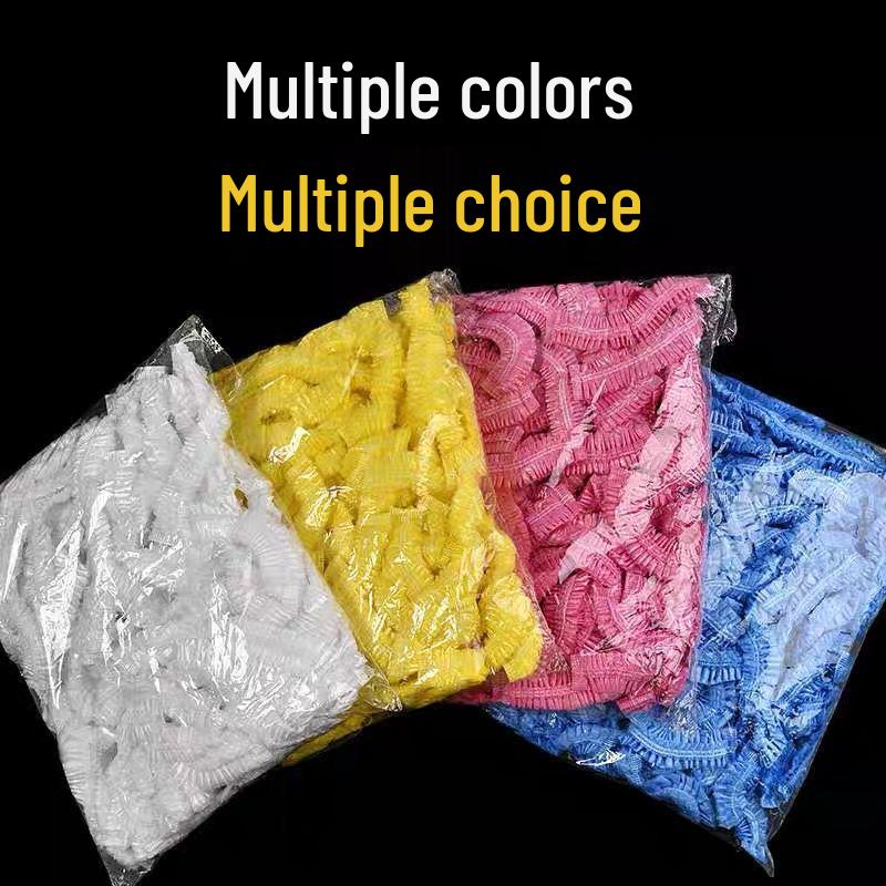 

Очень большой, толстый водонепроницаемый шапочка для душа для женщин - Идеально подходит для купания и окрашивания волос 50 pieces per pack жёлтый