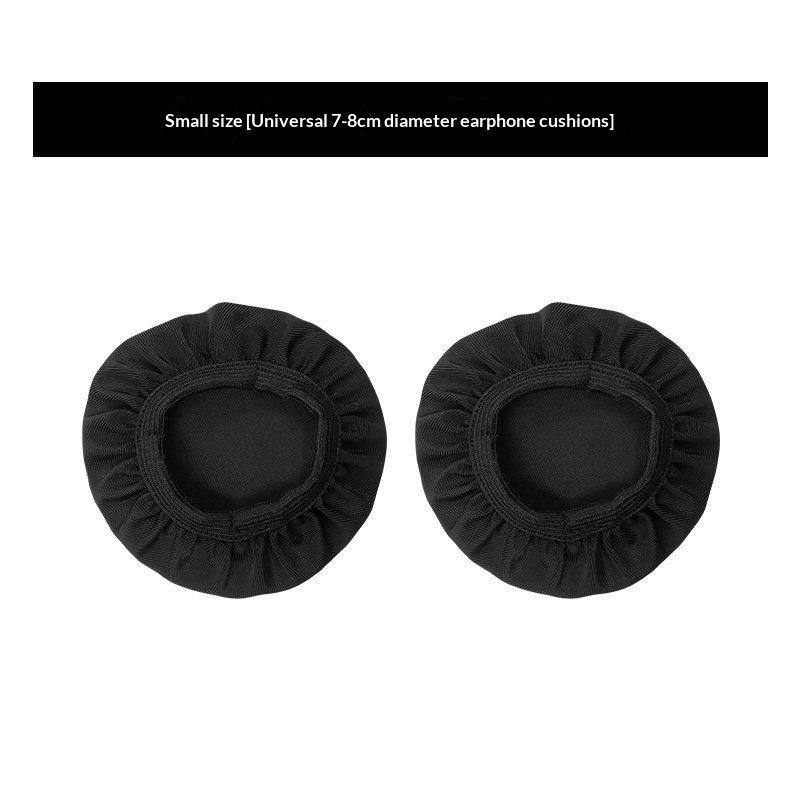 2Pcs Elastic Elastane Headphones Ear Covers Washable Stretchable Earcup Protectors For Over-Ear Headsets Earphones Sweat Pads