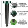 Ultrasonic Solar Mole Repeller 4-Pack, Ultrasonic Cat Repeller, Solar Mouse Repeller
