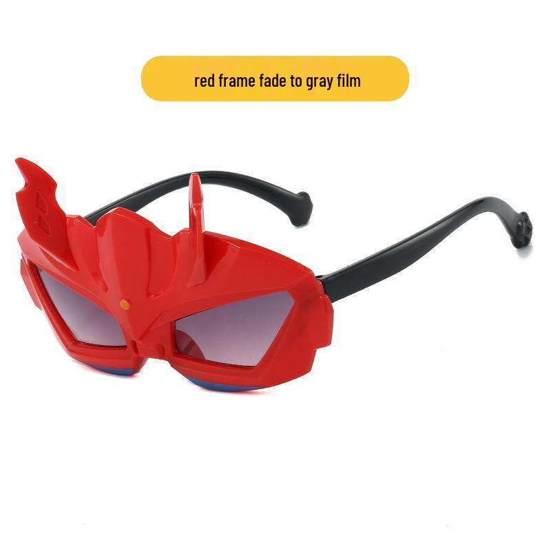 Neue Ultraman Jungen Mecha Trend Sonnenbrille - Stilvoller Sonnenschutz für Kinder