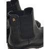 Ботильоны челси Tommy Hilfiger Th Leather с тиснением на каблуке FW0FW08774 Black