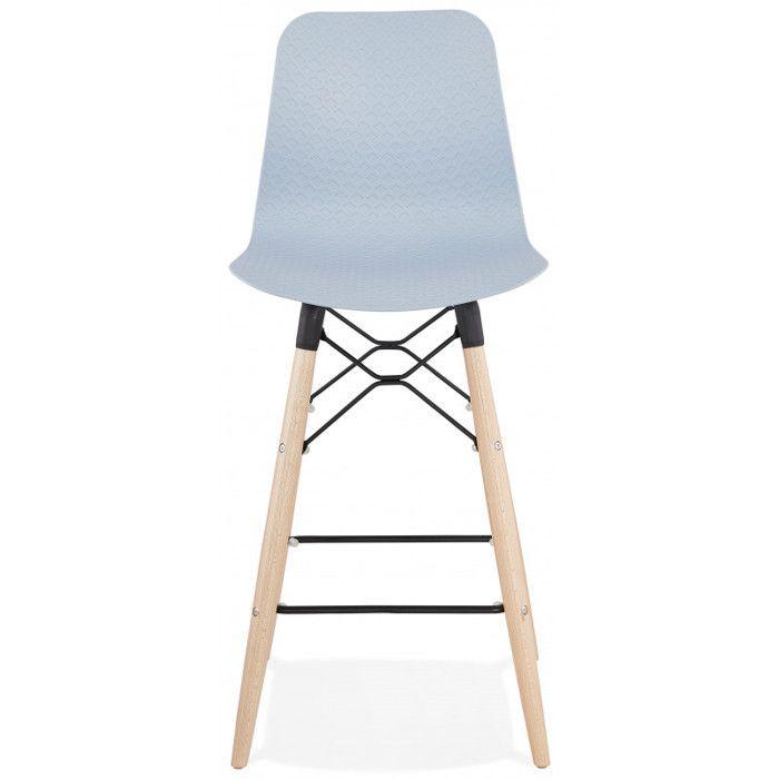 Tabouret bar déco "Detroit Mini" Kokoon - Bleu Tendre - 1 Tabouret
