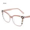 Women Vintage Glasses Stylish New Multi-color Rim Blue Light Blocking Decor Eyeglasses Trendy  Design Optical Frames