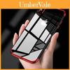 For X Iphone 8 7 6s Plus Case Electroplate Silicone Ultra Slim Clear Cover Soft