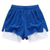 2 In 1 Men's Outdoor Running Shorts Quick-drying Fitness Training Double Layer Sweatpants New Sport Bottoms Bodybuilding Pants