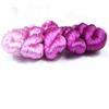 1pcs 100% Silk Thread  Hand Embroidery Embroider Cross Stitch 400m Silk Embroidery Thread Rose Purple /9 Pure Colors
