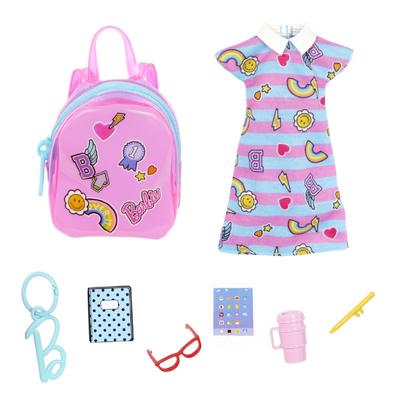 Mattel Barbie Go Out Together Fashion and Bag Set  Appeared In the Movie [Barbie]  [Dress Up Doll  Doll Clothes] [Ages 3 and Up] HJT44