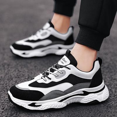 Men's Sneakers New Autumn Breathable Lightweight Casual Shoes for Men Mesh Soft Platform Shock Absorption Men's Vulcanized Shoes
