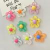 10Pcs cartoon flower decoration refrigerator magnet, suitable for kitchen decoration and home decoration