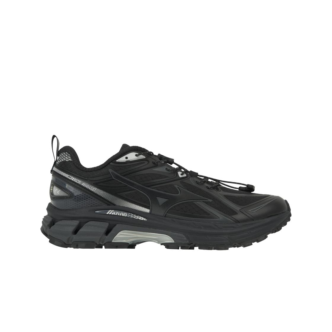 Mizuno Halo Mix TL Fashion Stoßdämpfung Unterstützung Leicht Atmungsaktiv Low-Top Laufschuhe Unisex Sneaker Schwarz D1GH251201 36