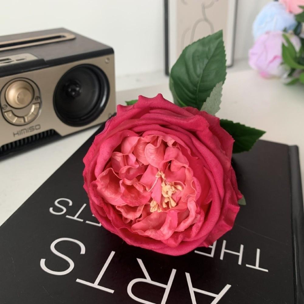 Увлажняющая текстура Искусственная роза Реалистичная текстура Экологически чистая Шелковая роза Реалистичный декоративный цветок Искусственные цветы