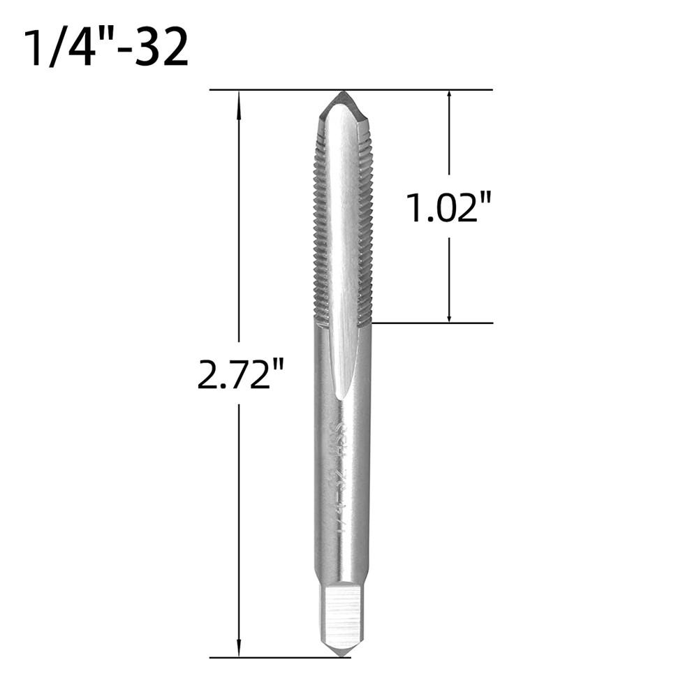 Die Tap Right Straight Flute Abrasive Steel Cast Iron