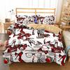 Comforter Bedclothes Cosmetics Bedding Set Womanlady Bedroom Comforter Set 3D Lipstick Quilt Set+ California King Bedding Sets